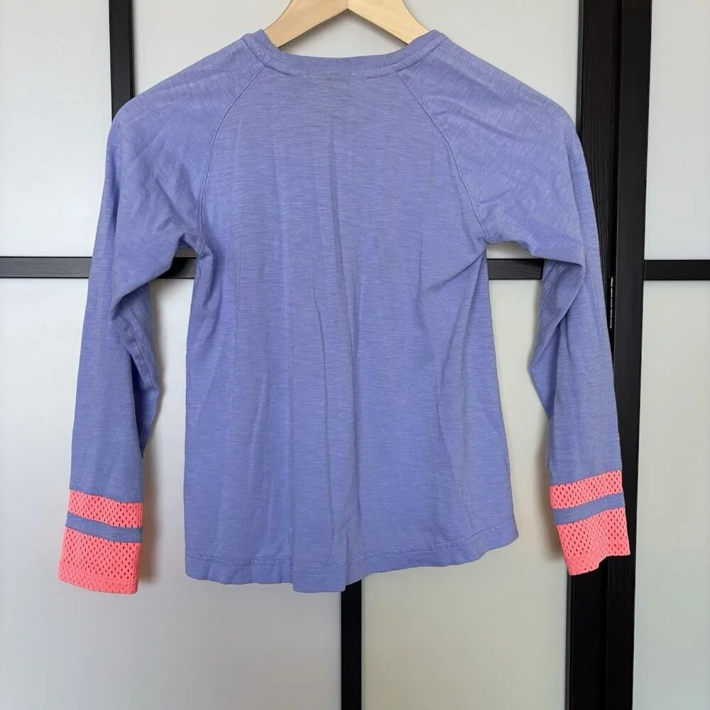 NIKE Girl Long Sleeve Top‎ Purple Pink Size Large Sporty Athletic School Play